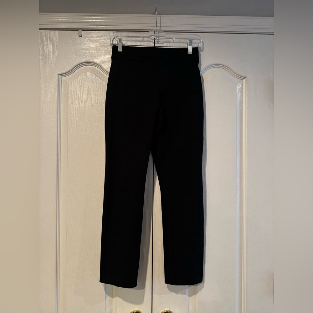 Spanx Black Perfect Fit Ponte Straight Pants - Size XS - Picture 3 of 6